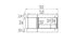 Ecosmart Fire Flex 50RC.BXL Right Corner Fireplace Insert - Black Finish / Black Burner - ESF.FX.50RC.BXL.B